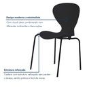 Ver imagem 6 de Cadeira Empilhável Base Aço Tubular Flash