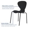 Cadeira Empilhável Base Aço Tubular Flash - 6