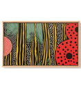 Ver imagem 2 de Quadro Decorativo N°135 115x70cm - Panorâmico Abstrato - Étnico Gráfico - Rollflex