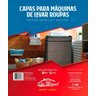 Capa para Maquina de Lavar Brastemp 12, 13, 14 e 15 Kg Korino Flanelado - 3