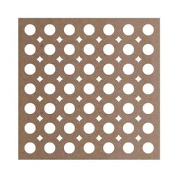 Kit 12 Peças Painel Vazado Cobogó Mdf Modelo Atenas - 1