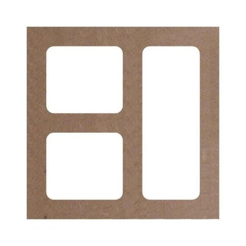 Kit 12 Peças Painel Vazado Cobogó Mdf Modelo Berlim