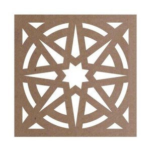 Kit 12 Peças Painel Vazado Cobogó Mdf Modelo Capadocia