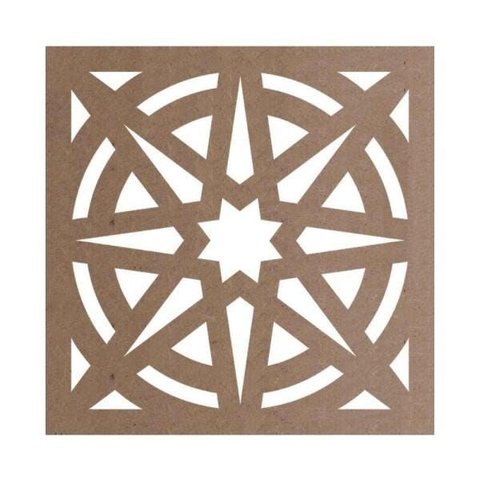 Kit 12 Peças Painel Vazado Cobogó Mdf Modelo Capadocia