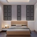 Ver imagem 3 de Kit 12 Peças Painel Vazado Cobogó Mdf Modelo Chicago