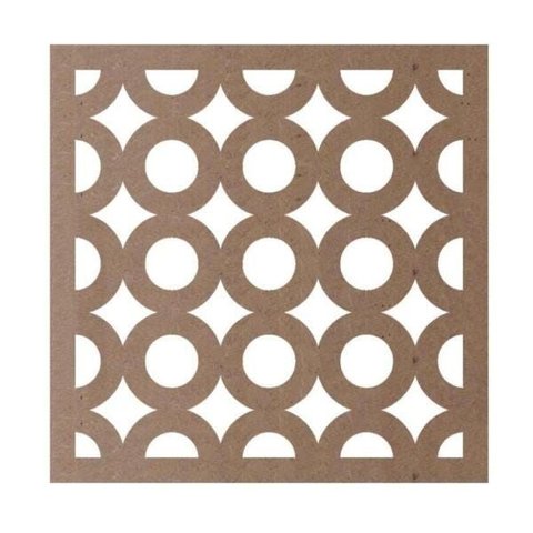 Kit 12 Peças Painel Vazado Cobogó Mdf Modelo Croácia