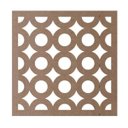 Ver imagem 1 de Kit 12 Peças Painel Vazado Cobogó Mdf Modelo Croácia