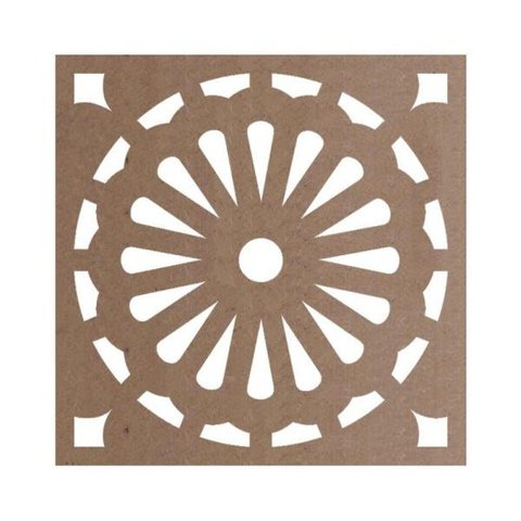 Kit 12 Peças Painel Vazado Cobogó Mdf Modelo Grécia