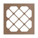 Ver imagem 1 de Kit 12 Peças Painel Vazado Cobogó Mdf Modelo Jordânia