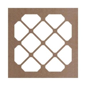 Kit 12 Peças Painel Vazado Cobogó Mdf Modelo Jordânia