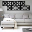 Ver imagem 2 de Kit 12 Peças Painel Vazado Cobogó Mdf Modelo Malásia