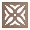 Ver imagem 1 de Kit 12 Peças Painel Vazado Cobogó Mdf Modelo Malásia