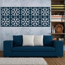 Ver imagem 3 de Kit 12 Peças Painel Vazado Cobogó Mdf Modelo Marraquexe