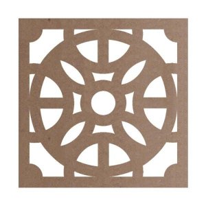 Kit 12 Peças Painel Vazado Cobogó Mdf Modelo Nova York