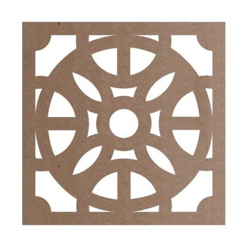 Kit 12 Peças Painel Vazado Cobogó Mdf Modelo Nova York
