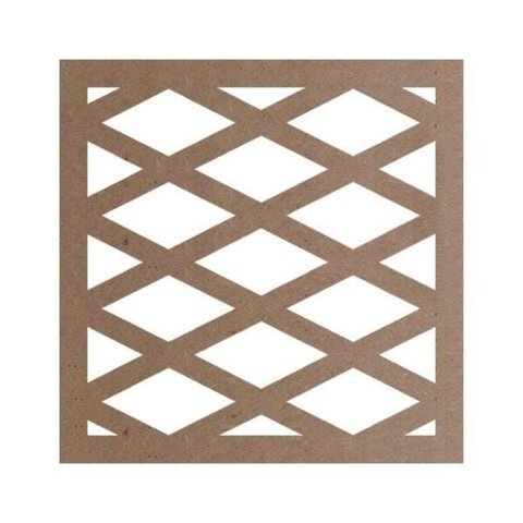 Kit 12 Peças Painel Vazado Cobogó Mdf Modelo Sardenha