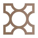 Ver imagem 1 de Kit 12 Peças Painel Vazado Cobogó Mdf Modelo Singapura
