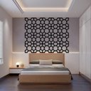 Ver imagem 3 de Kit 12 Peças Painel Vazado Cobogó Mdf Modelo Singapura