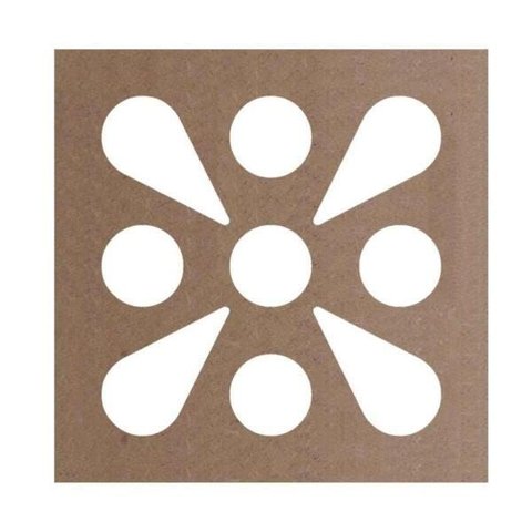 Kit 12 Peças Painel Vazado Cobogó Mdf Modelo Tókio
