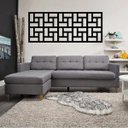 Ver imagem 2 de Kit 12 Peças Painel Vazado Cobogó Mdf Modelo Trancoso