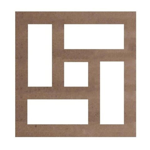 Kit 12 Peças Painel Vazado Cobogó Mdf Modelo Trancoso