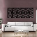 Ver imagem 2 de Kit 12 Peças Painel Vazado Cobogó Mdf Modelo Turquia