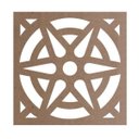Ver imagem 1 de Kit 12 Peças Painel Vazado Cobogó Mdf Modelo Turquia