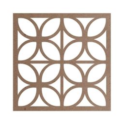 Kit 12 Peças Painel Vazado Cobogó Mdf Modelo Varsovia - 1