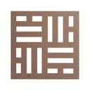 Ver imagem 1 de Kit 12 Peças Painel Vazado Cobogó Mdf Modelo Viena