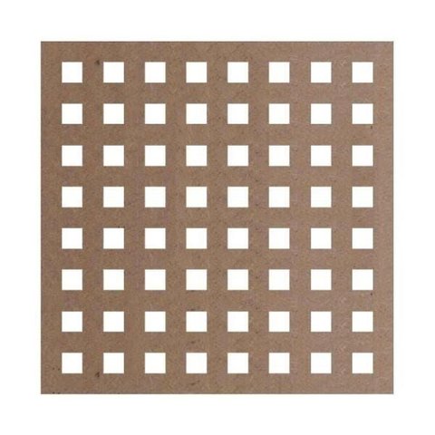 Kit 12 Peças Painel Vazado Cobogó Mdf Modelo Xangai