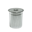 Ver imagem 1 de Lixeira Pia Cozinha Embutir Granito Inox 10 Litros