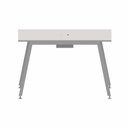 Ver imagem 2 de Mesa de Reunião Corporativa 6 Lugares 210cm x 120cm Cinza F5 Office