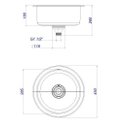 Ver imagem 3 de Cuba de Cozinha Redonda Inox Inox