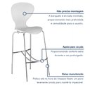 Ver imagem 7 de Banqueta Alta com Encosto Flash 