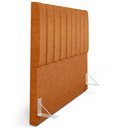 Ver imagem 6 de Cabeceira Cama Box Queen 160 cm Dália W01 Couríssimo Canela - Lyam Decor