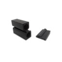 Ver imagem 1 de Fixador lateral para box de vidro temperado blindex - Preto