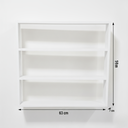 Ver imagem 4 de Nicho para Costureira Porta Carretel Linha Costura Branco