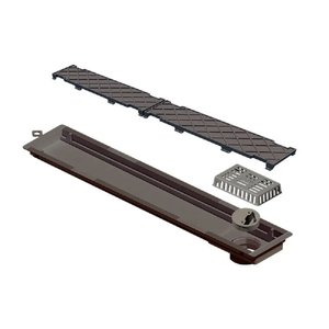 Ralo Linear 50cm Novii Pvc Sifonado Acabamento Oculto 6086