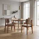 Ver imagem 1 de Kit 4 Cadeira de Jantar Madeira Maciça Manuela Estofada Premium Ergonomica Confortável Di Franco