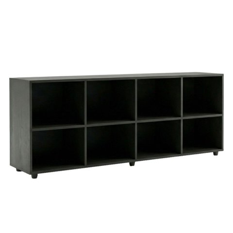 Nicho Organizador Horizontal Preto - Movelbras
