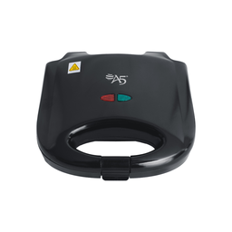 Máquina de Waffle Grill 220v Antiaderente 750w Liége Preta - 2