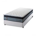 Ver imagem 2 de Cama Box Espuma Chicago Solteiro 88x188 Branco King House