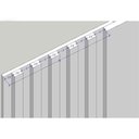 Ver imagem 5 de Cabeceira Cama King Ripada 3,0m Ncs 100% Mdf Casa Lar Cor:nogueira Cadiz com Cinza Sagrado