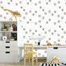 Papel de Parede Adesivo Patinhas de Dinossauro Bebê 3m - 4