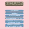 Papel de Parede Adesivo Patinhas de Dinossauro Bebê 3m - 6