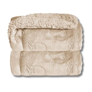 Cobertor Infantil 0,90x1,10 Ferrete Bege