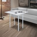 Ver imagem 3 de Mesa Dobrável 4 Lugares Expert Branco