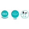 Colchão Hospitalar Solteiro Impermeável Espuma D20 Azul 188x78x8 Rg Colchões - 4