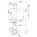 Ver imagem 3 de Torneira para Banheiro de Mesa Docol Riva 1/2" Chrome