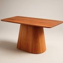 Ver imagem 2 de Mesa de Jantar Maya Retangular Tampo Laminado 120x90:cinamomo